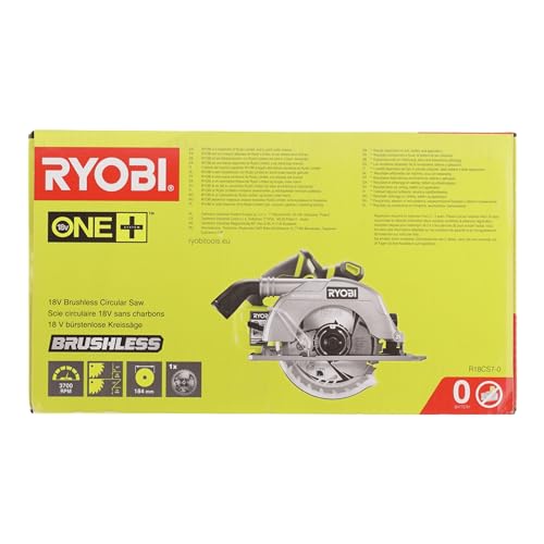RYOBI R18CS7-0 ONE+ 18V Cordless Brushless Circular Saw (Body Only), Hyper Green 14 RYOBI R18CS7-0 ONE+ 18V Cordless Brushless Circular Saw (Body Only), Hyper Green - Image 14