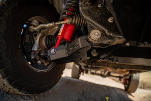 Image of DV8 A-Arm Skid Plates for 2024-2026 Toyota Tacoma 5mm Steel Pair | Double Thick Front End for Maximum Protection, Included Carriage Bolt Hardware, Fully Bolt-On Installation