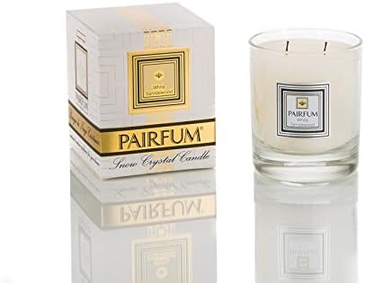 The Snow Crystal Candle by Pairfum, ‘Eau de Parfum’ White Lavender 200g, Handmade in the U.K., Clean burn for 40 – 50 hrs