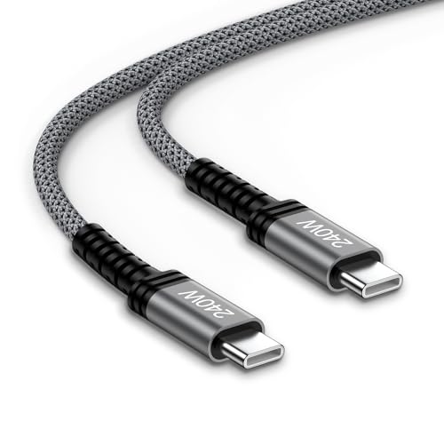 for iPhone 17 Pro Max Carplay USB C to USB C Cable 3FT Fast Charging for iPhone 17 Air 16E 16 Pro Max 16 Plus 15,240W USBC to USBC Car Charger Cable for Samsung Galaxy S25 Ultra S24S26/S26 Ultra/S26+
