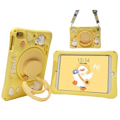 Coque silicone pour Tab A8 antichoc enfant avec sangle pour trajets en voiture