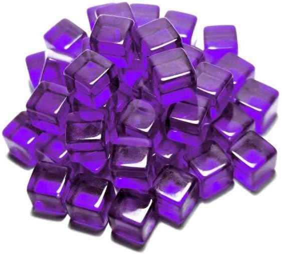 Green Stuff World Gaming Tokens x50 - Purple Cubes 10mm 3785