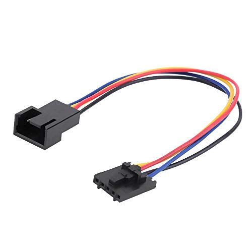Adaptador de conector ventilador 5Pcs 5Pin a 4Pin miniatura 5