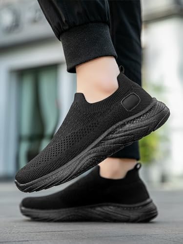 Slip on Walking Tennis Shoes for Women Men Sneakers Lightweight Breathable Casual Athletic Running Gym Workout Shoes2