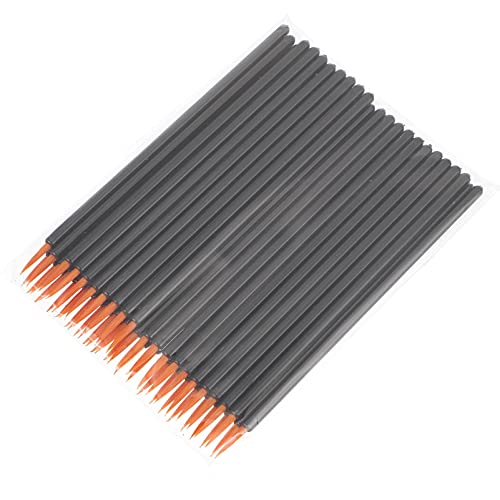 BELLIFFY 300個 使い捨てアイライナーブラシ アイライナーメイクブラシ ファインライナーブラシ メイクアイライナー メイクアップアイライナーワンド メイクアップブラシアプリケーター