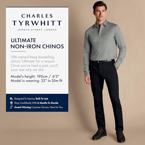 Chinos for Men – Non-Iron Slim Fit Cotton Casual Pants for Men2