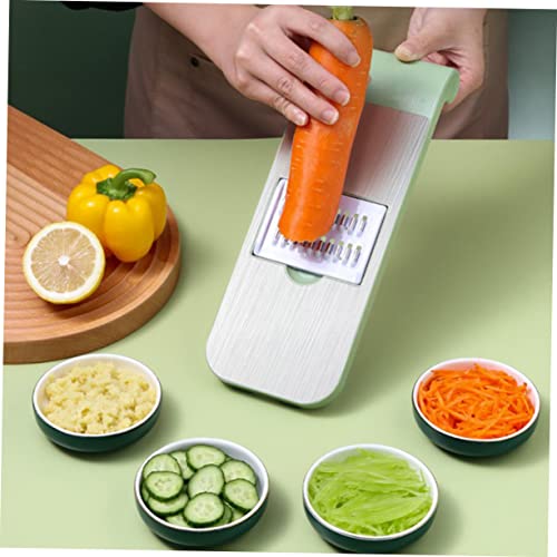 Cortador y rallador vegetal compacto para cocina miniatura 6