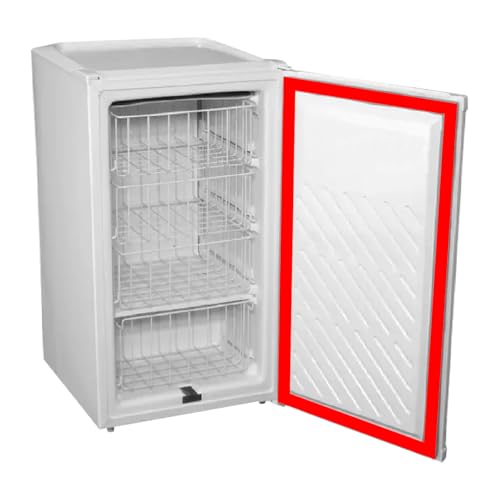Borracha Gaxeta Porta Frigobar Para Consul Modelo CRC08 (Cinza, 58x45 (ENCAIXADA))