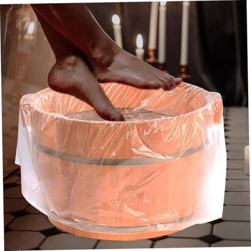 Toyvian 100 piezas forros desechables para spa de pies miniatura 4