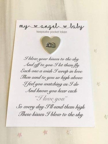 My Angel baby pocket token - by Charmed Wishes