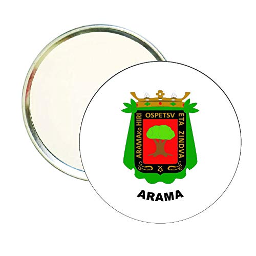 ROUND MIRROR. ARAMA SHIELD – GUIPUZCUA
