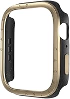 Vista 20 de CASETiFY Funda para Apple Watch Impact [Bisel de Aluminio Cepillado] Compatible con Apple Watch Series 4-6, SE - 40mm - Oro