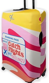 غطاء شنطة كاتش نو فيلينجز من ذا ناينز، قابل للتمدد والغسل، متعدد الالوان، متوفر بمقاسات M/L/XL (مقاس M)