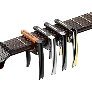 EXENXA Capo de Guitare Folk Classique Accessoires de Guitare électrique Personnalité Capo Tuner Guitare Clip en métal… - Les Beatles, Paul McCartney, John Lennon, RIngo Starr, George Harrison EXENXA Capo de Guitare Folk Classique Accessoires de Guitare électrique Personnalité Capo Tuner Guitare Clip en métal… – Image 3