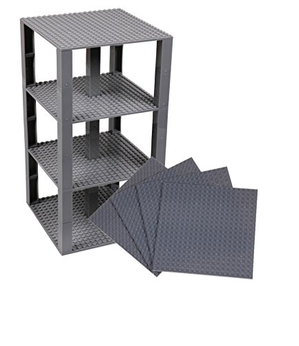 Stapelbare Premium-Bauplatten - inkl. neuen verbesserten 2x2-Bausteinen - kompatibel mit allen großen Marken - geeignet…