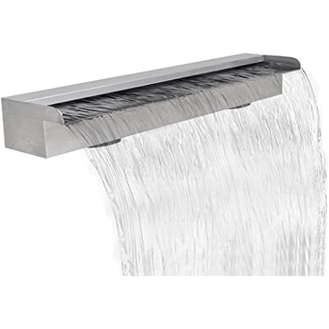Tidyard Fuente Cascada Acero Inoxidable 90 cm Cover
