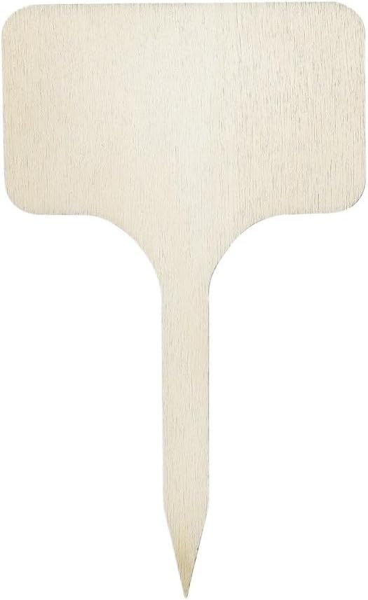 Plant Labels 100/200/300pcs Plant Succulents Labels Garden Markers for Outdoor Use Wooden Picks Tags Flower Pot Gardening(200pcs)