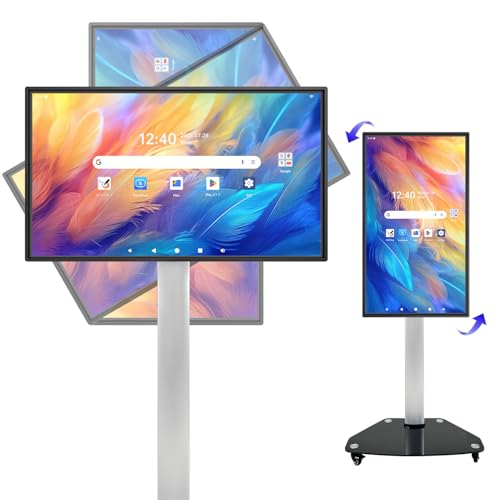 Image of JAV Smart Board 43 Inch, Interactive Whiteboard with EDLA Certified for Office and Classroom, Digital Whiteboard Rotating Touchscreen Android 14 8+128GB (Board Only)