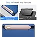 MoKo Pencil Case Holder Fit The Apple Pencil (Pro and USB-C and 1st and 2nd Gen), Detachable Elastic Pocket for Stylus Pen with Elastic Band Attached to iPad Case, Rose Gold