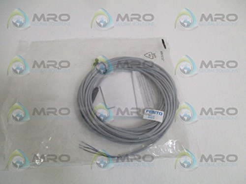 FESTO SME-8-K-7,5-LED-24 12-30 VAC/DC, -40 TO 70 DEG., 500 MA, 7.5 M CABLE LENGTH, 800 HZ, CABLE; OPEN-END; 3-WIRE, IP65/IP67, MAGNETIC REED, N/O CONTACT, POSITION MEASURED, PROXIMITY SENSOR, SERIES S