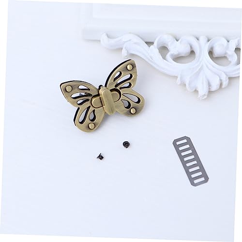 Sewroro Acessórios De Bolsa Bolsa Com Trava De Bolsa Com Trava De Hardware Embreagem Liga De Zinco