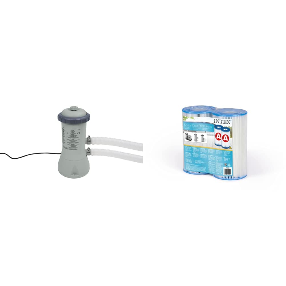 Intex 900 GPH 28638GS pompe de filtration contre l'eau trouble du bassin