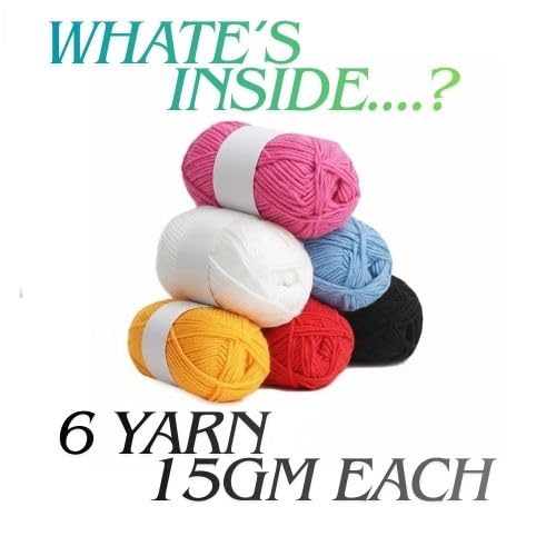 Image of Crochet Set, Premium Crochet Kit for Beginners - 9 Ergonomic Crochet Hooks Set (2.0-6.0mm), Soft Yarn Balls, Stitch Markers, Yarn Needles, Scissors, Measuring Tape & Storage Bag - Knitting Starter Kit for Adults & Kids