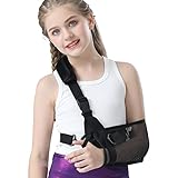 Fotgok Kids Mesh Arm Sling with Waist Strap for Elbow Injury...
