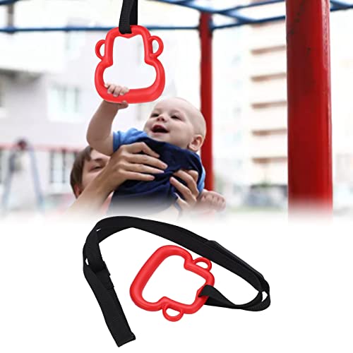 Par de anillas gimnásticas para niños con correas ajustables miniatura 7