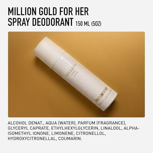 Million Gold Pour Elle Paco Rabanne Déodorant Spray - vue 7