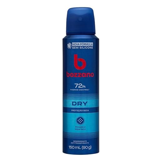 Bozzano Desodorante Aerossol Antitranspirante Masculino Dry 150Ml