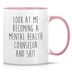 PCL009 - White Mug with Pink Handle and Inner