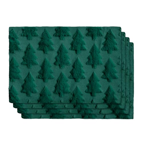 Artoid Mode Plüsch Samt kunstfell Felloptik Grün Kiefern Weihnachten...