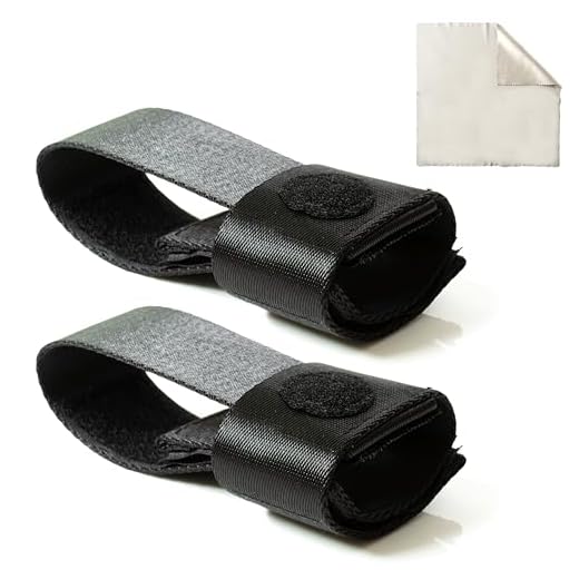 Sherfire Correas De Mano De Soporte Para Bombardino/Barítono - Paquete De 2, Diseño Ajustable Y Ergonómico - Incluye Paño De Limpieza De Microfibra