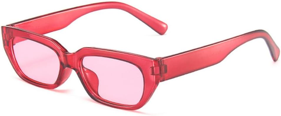 Popular Fashion Candy Color Cat Eye Sunglasses Shades UV400 Women Clear Ocean Lens Eyewear