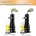 YRJCHCG Draft Beer Dispenser, Beer Foam Maker, Beer Draft System for Canned and Bottled, Beer Gifts for Men, Father's Day, Birthday, Black