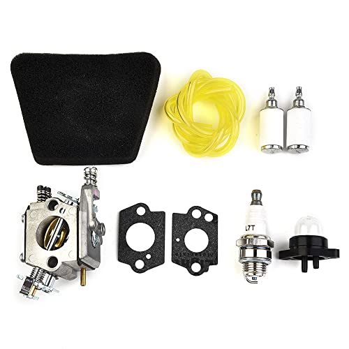 Kit de juntas de línea de combustible para filtro de aire de carburador para motosierra para Partner 351 352 370 371 390 391 401 420 422