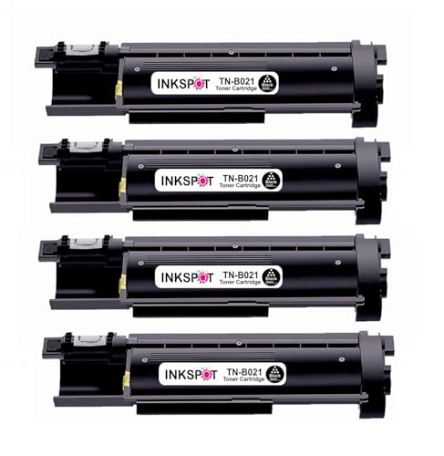 Image of INKSPOT TN B021 Compatible Toner Cartridge for Brother TN-B021 Toner Cartridge Supported Model Brother Printer HL-B2000D, HL-B2080DW, DCP-B7500D, DCP-B7535DW, MFC-B7715DW (TN-BO21 4PC)