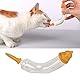 HEEPDD Katzen Stillflasche, Verstellbares Arc-Design Neugeborenes Tier Stillpflege Set Milchflasche mit Ersatznippeln für Haustierbedarf Hund Katze Kätzchen