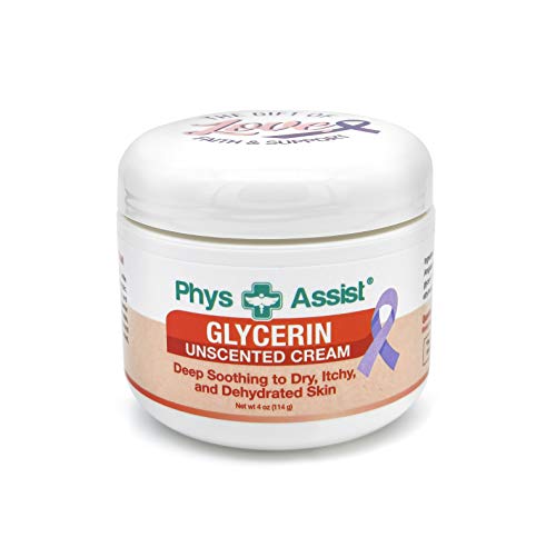 Oncology Glycerin Unscented Cream Deep Soothing Moisturizer to Dry, Itchy, and Dehydrated Skin. Made specially for those with Fragrance Intolerance after Radiotherapy and Chemotherapy. 4 OZ. MADE IN USA Oncology Glycerin Unscented Cream Deep Soothing Moisturizer to Dry, Itchy, and Dehydrated Skin. Made specially for those with Fragrance Intolerance after Radiotherapy and Chemotherapy. 4 OZ. MADE IN USA