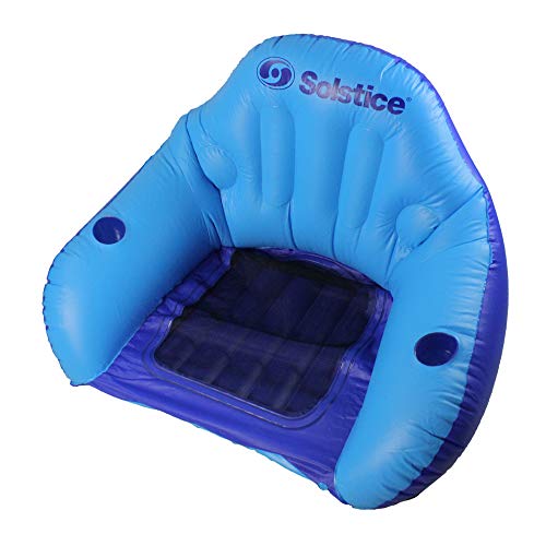 Inflatable Convertible Swimming Pool Floating Lounger with Mesh Seat - 67