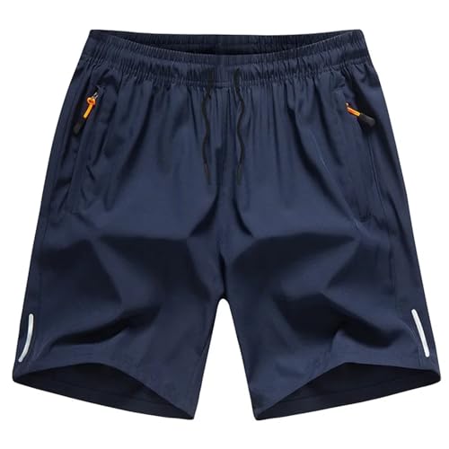 Short de sport homme léger respirant coupe ample été running gym