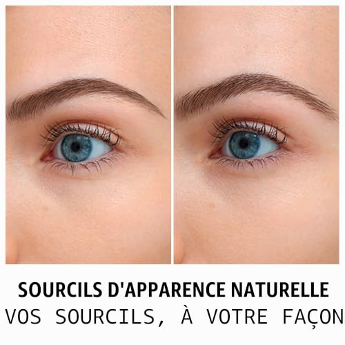 Rimmel - Crayon à Sourcils Professional - Résultat Naturel - Application Précise - 001 Dark Brown - 1,4gr (Lot de 2)