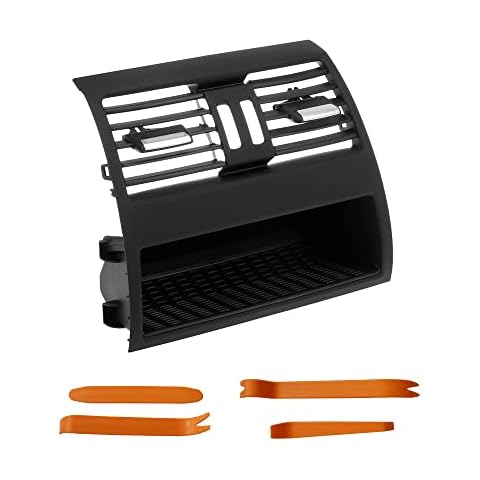 WODOFO GDR Rear Fresh Air Grille AC Vent Interior Center Console Air Vent Dashboard AC Ventilation Conditioning Outlet Replacement for 5 Series F10 F11 520 523 525 528 530 535 550 2010-2016 Cover