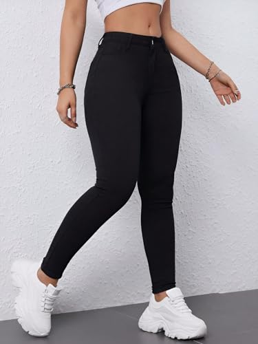 Image of Ben Martin Women's High Rise Skinny Fit Stretchable Denim Jeans Pant