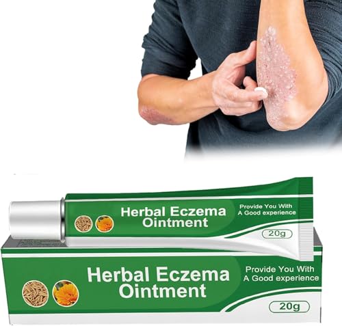 Crema calmante - 20g, alivia la descamación y el picor, adecuada para la psoriasis, piel extremadamente seca, eccema, dermatitis, unisex