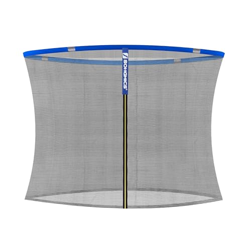SONGMICS Sicherheitsnetz für Ø 305 cm Trampolin mit Innennetz STN102Q01