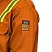 Flame Resistant FR High Visibility Hi Vis Shirt - 88% C/12% N - 7oz (Large, Orange)