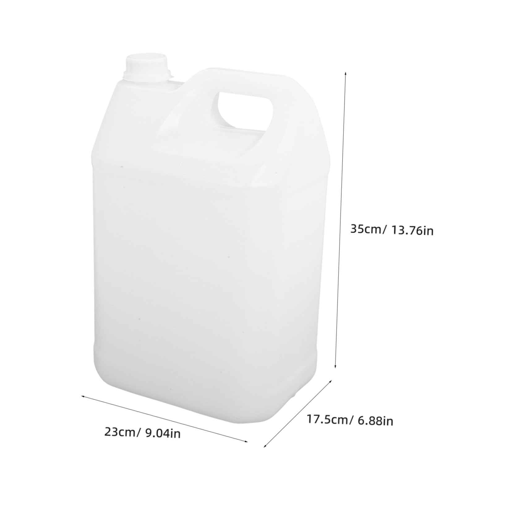 FRCOLOR Camping Trinkwassereimer 10l aus Hdpe mit Griff für Wandern