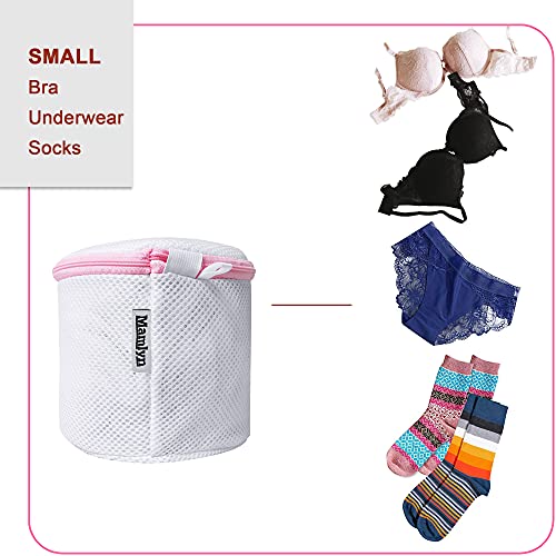 Mamlyn Mesh Bra Bags For Washing Machine, Lingerie Wash Bags For Laundry (Medium 6X7) #TOP5